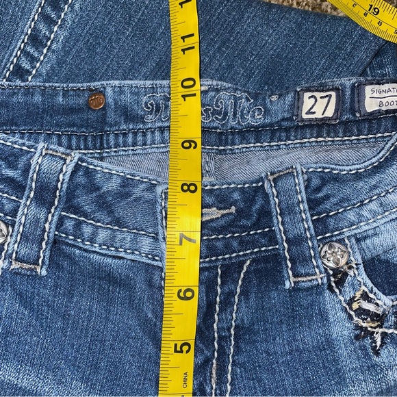 Miss Me jeans boot signature size W27/L31 1/2 - Picture 15 of 16